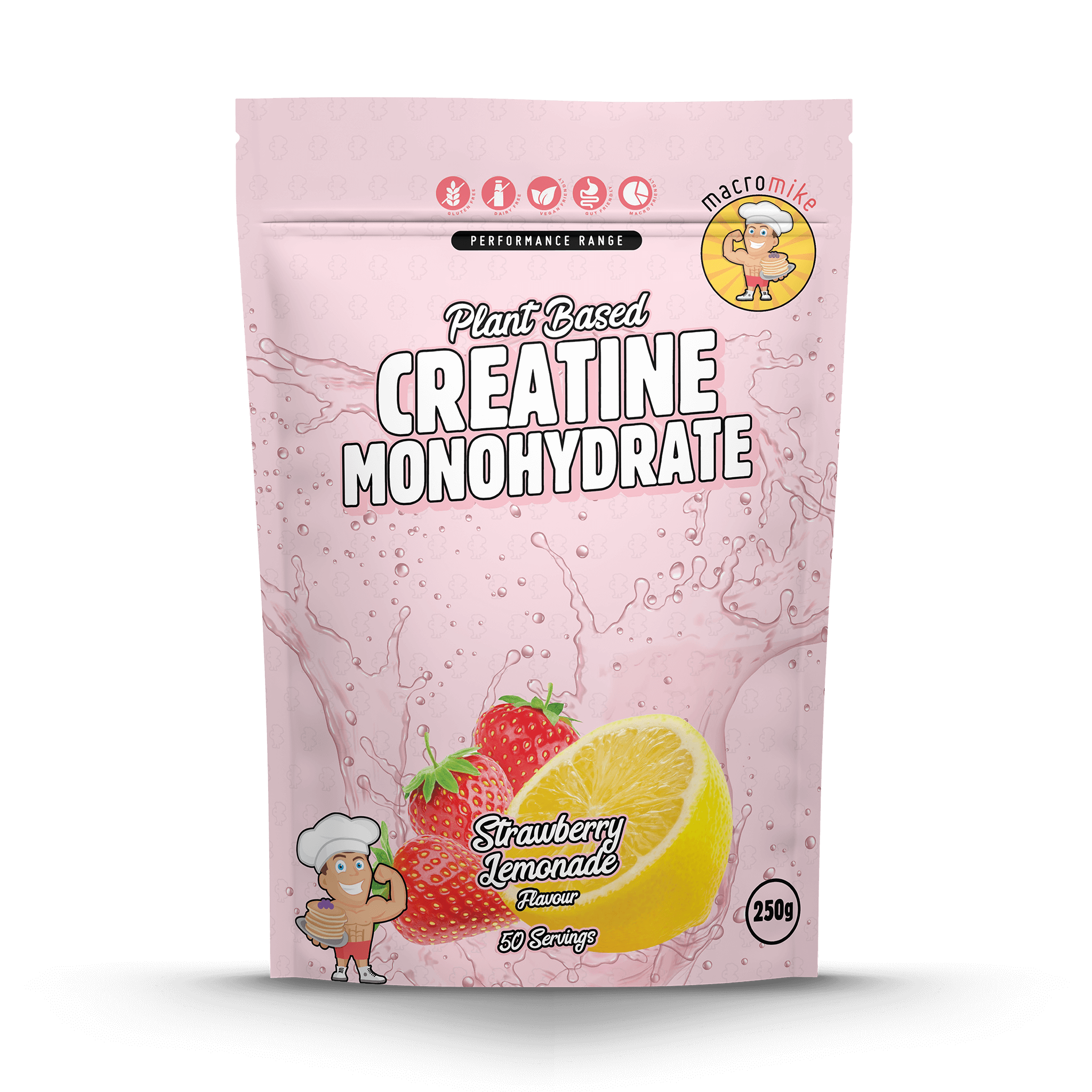 Strawberry Lemonade Creatine Monohydrate (250g Bag)