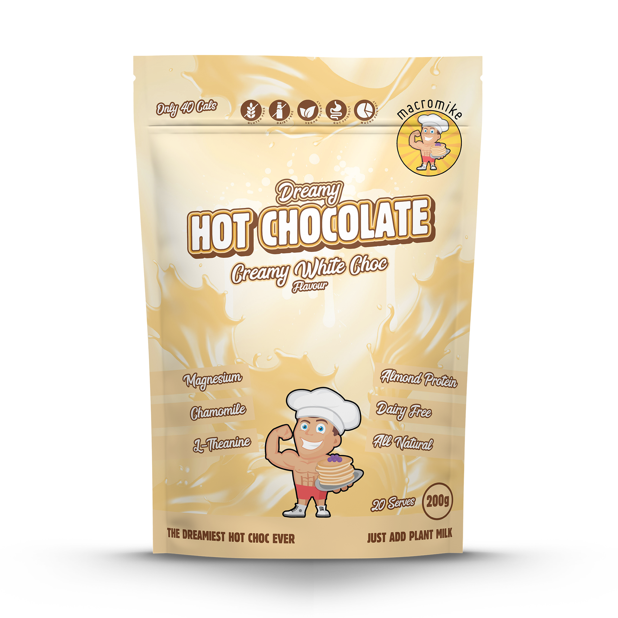 Creamy White Choc Dreamy Hot Chocolate (200g Bag)