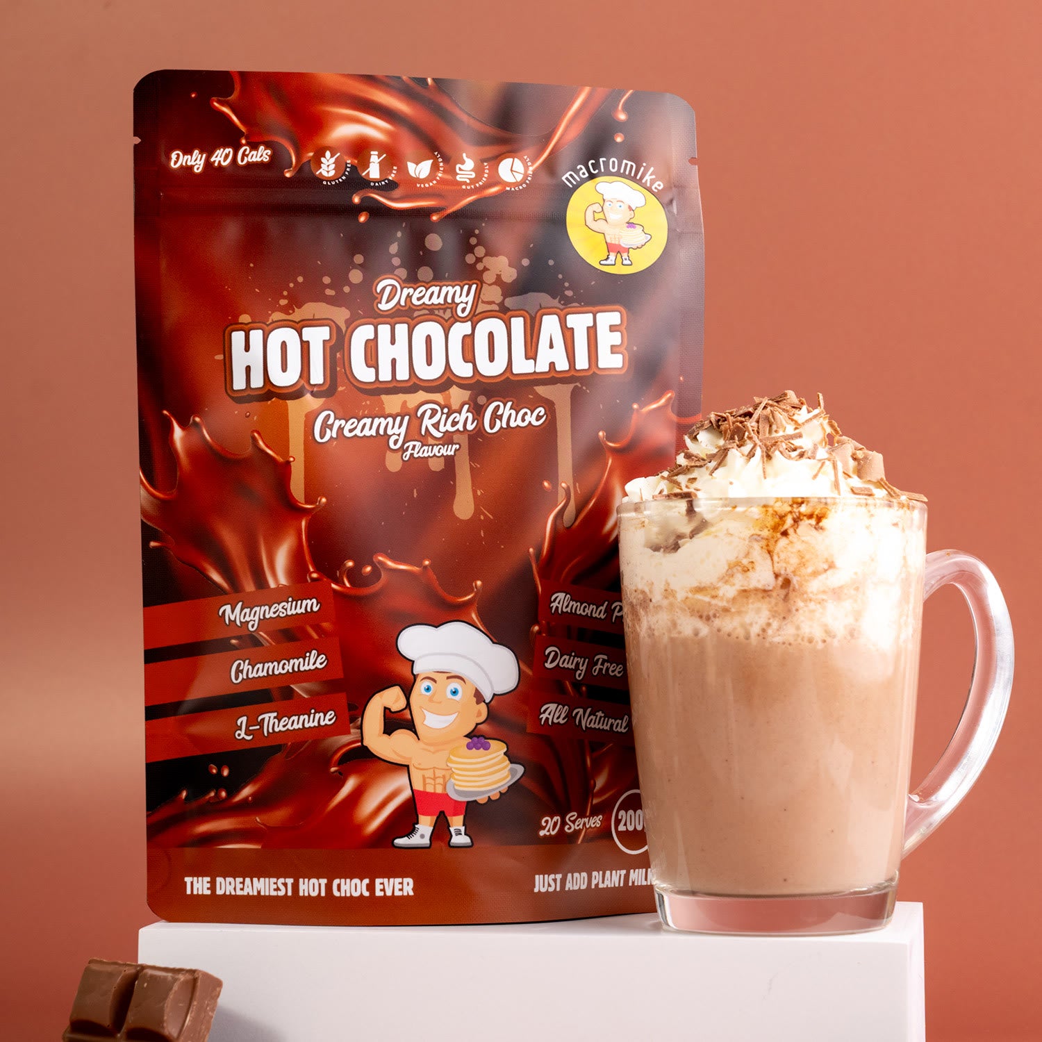 Creamy Rich Choc Dreamy Hot Chocolate (200g Bag)