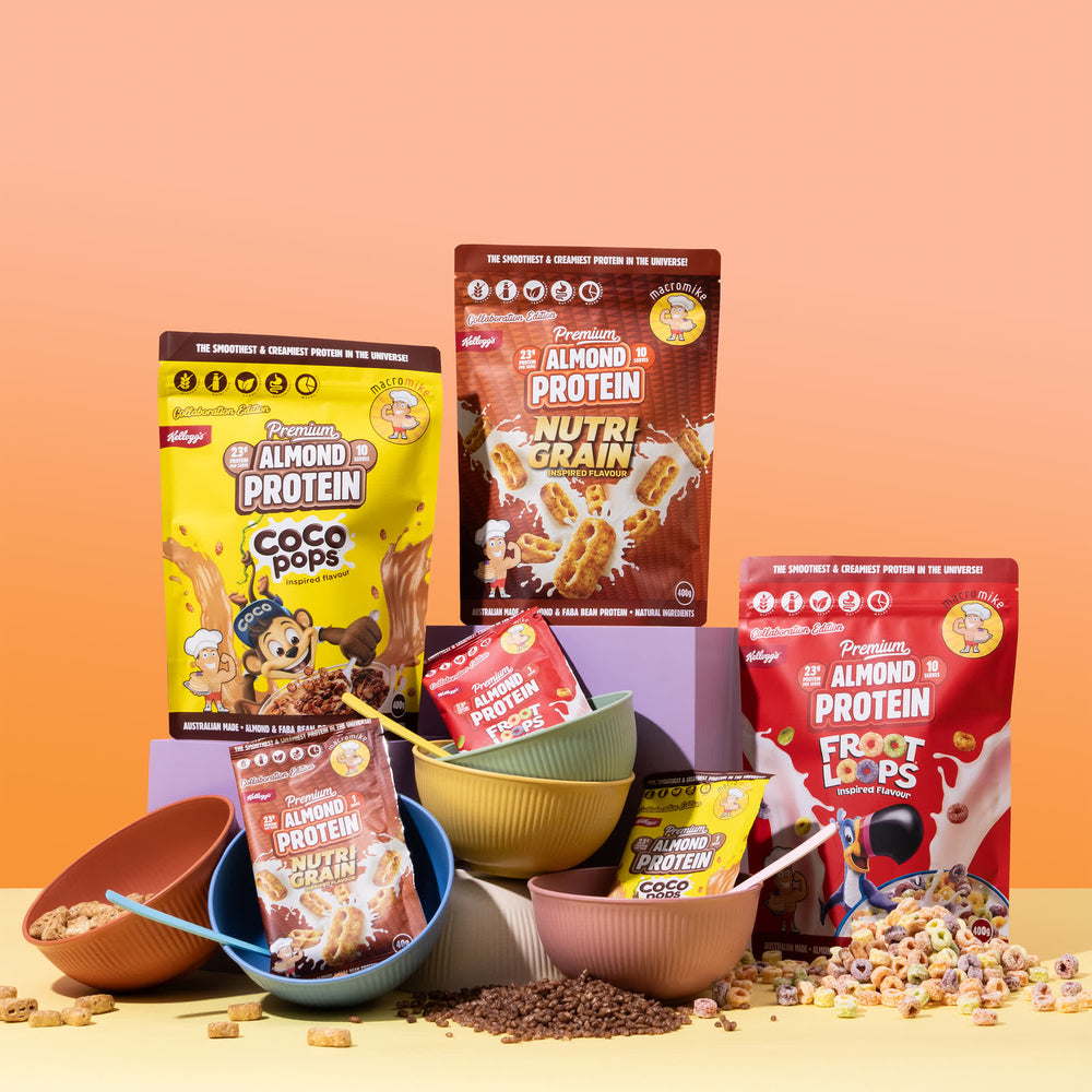 Iconic Cereal Flavours, Reimagined as Protein!