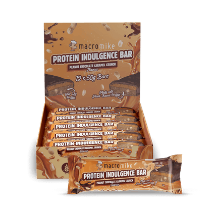 Peanut Chocolate Caramel Crunch Protein Indulgence Bar (Box of 12 x 50g)