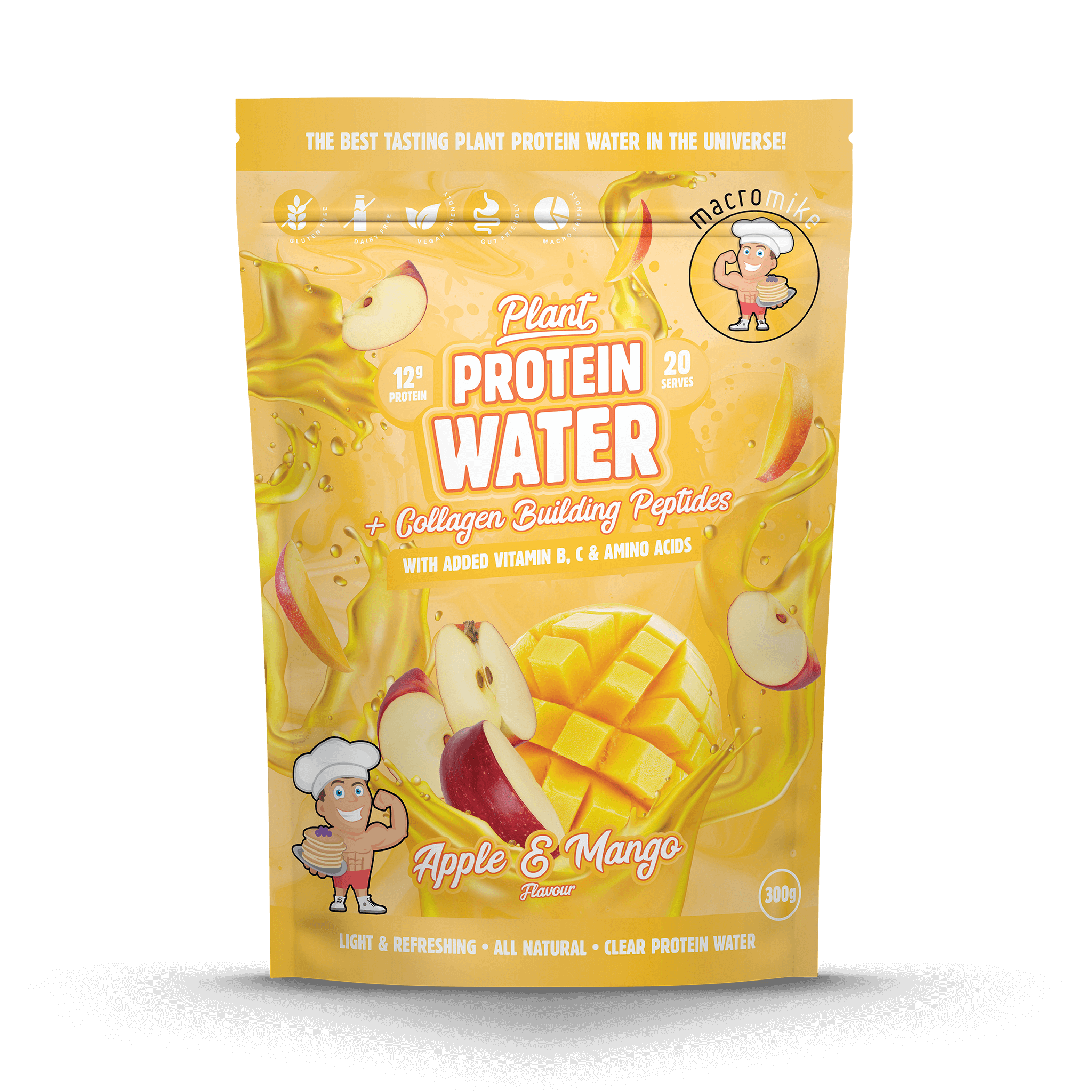 Apple and Mango Plant Protein Water (300g Bag)
