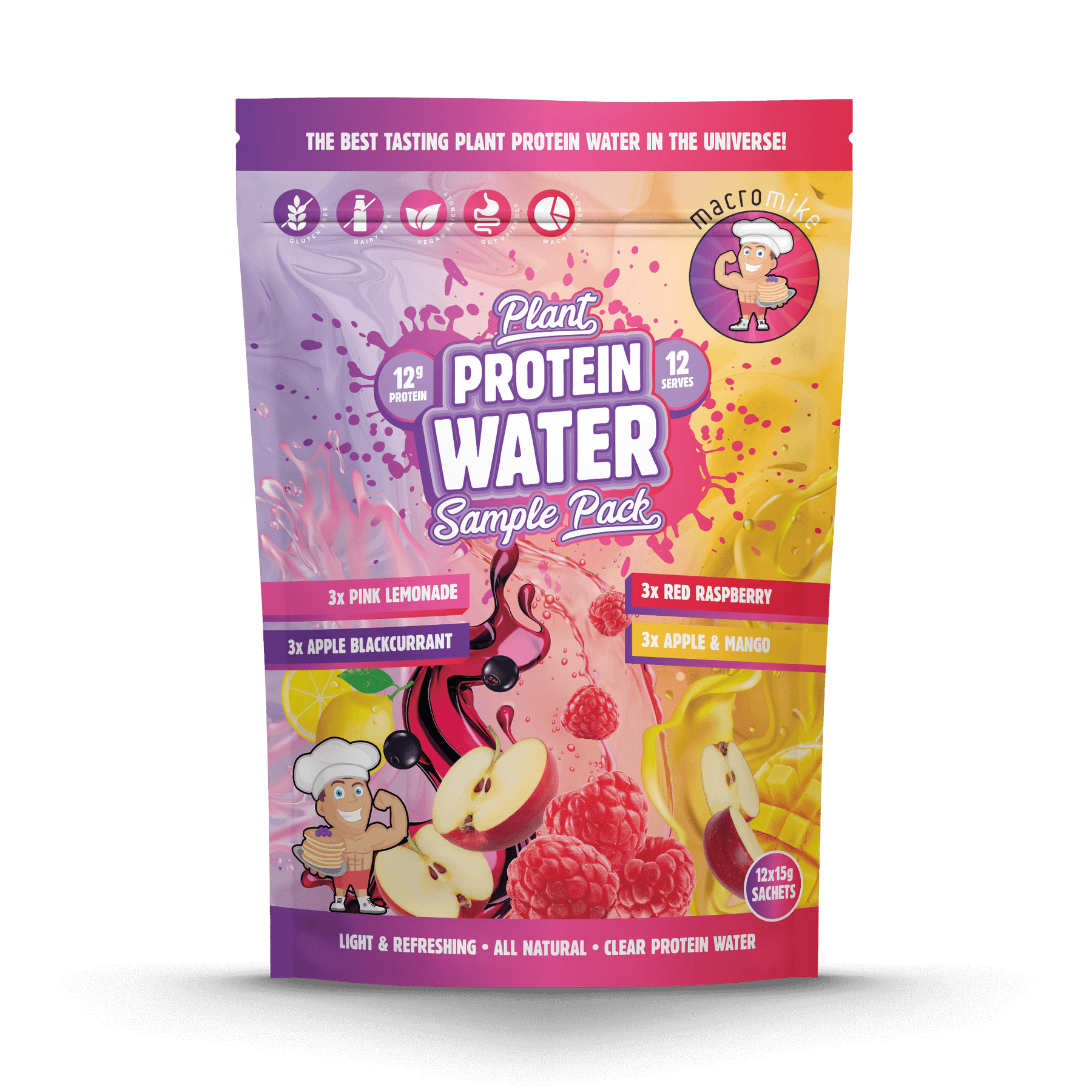 The Protein Sample Pack - Taste 8 Classic Flavours | Macro Mike