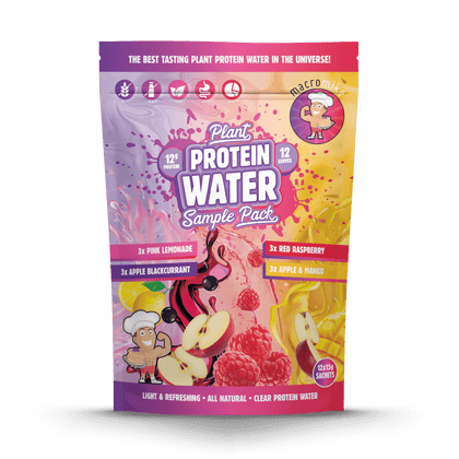 Plant Protein Water Sample Pack - 12 x 15g Sample Sachets