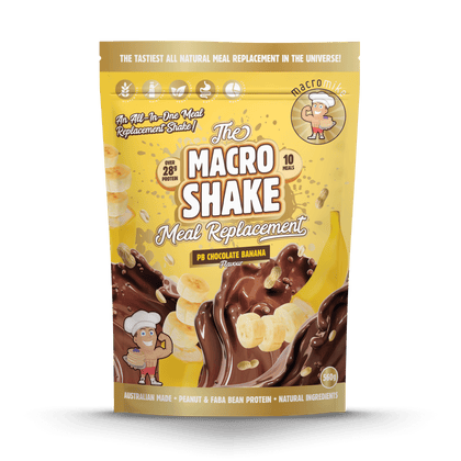 PB Chocolate Banana Macro Shake Meal Replacement (560g Bag)