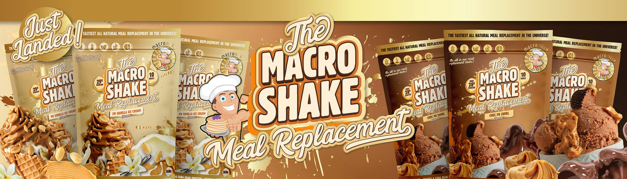 Macro Mike Macro Shake Banner