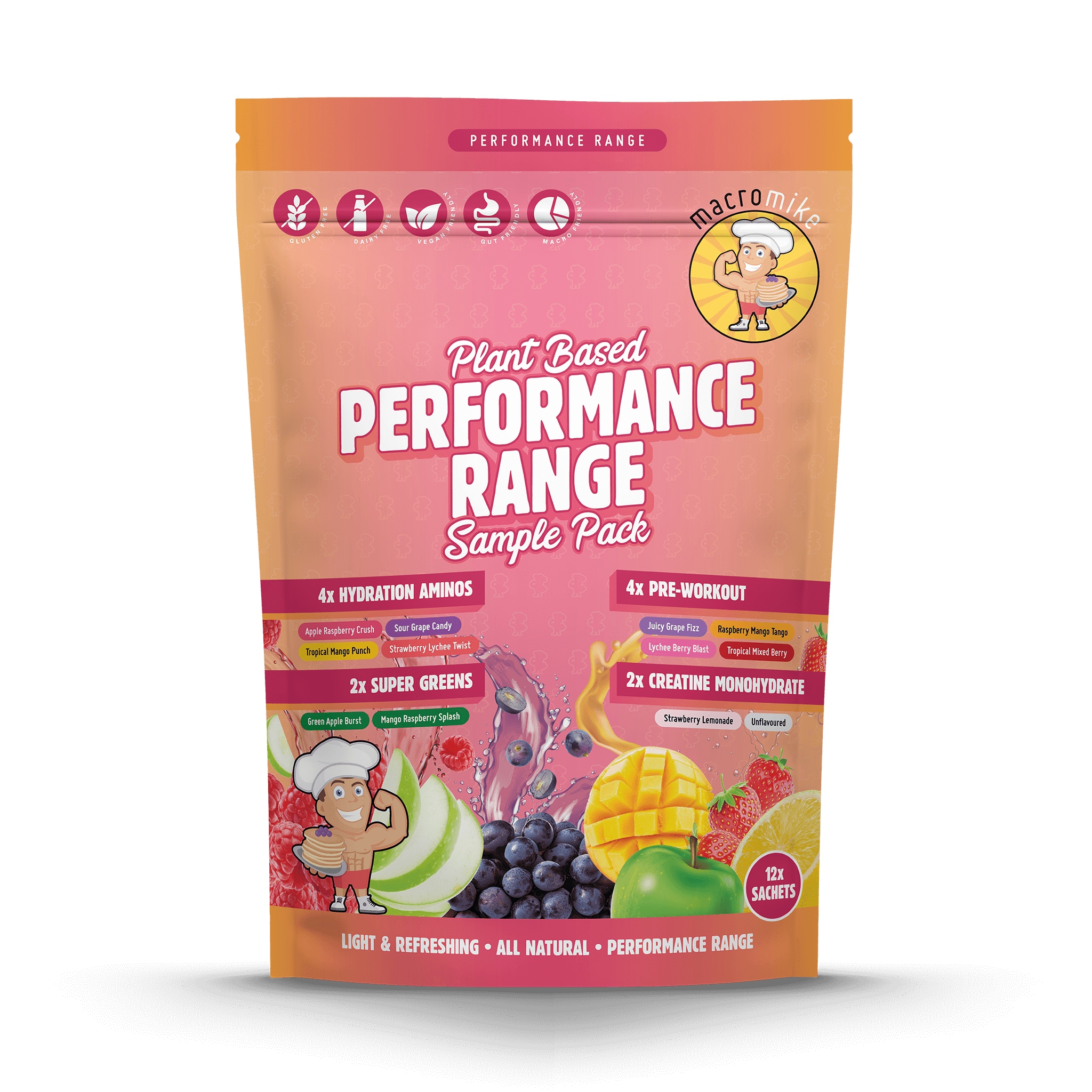 Performance Range Sample Pack - 12 x Sachets