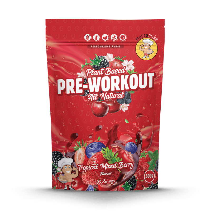 Tropical Mixed Berry Pre-Workout (300g Bag)