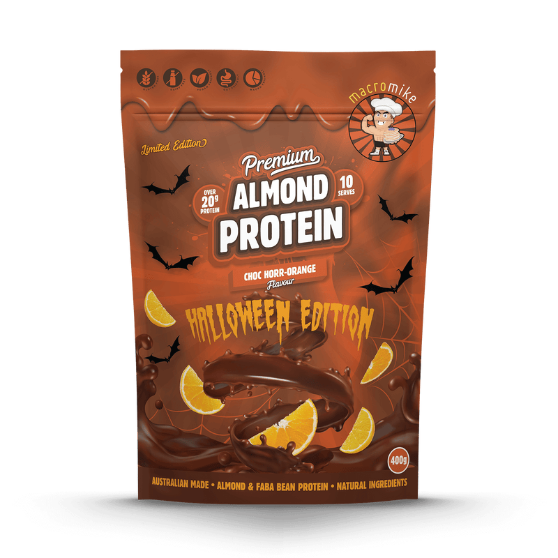 Choc Horr-Orange Premium Almond Protein (400g Bag)