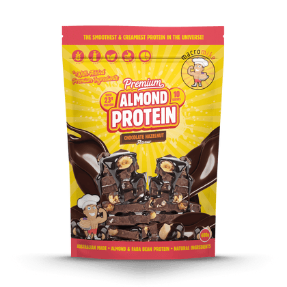 Choc Hazelnut Premium Almond Protein (400g Bag)