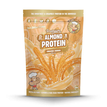 Cinnamon Churros Premium Almond Protein (400g Bag)