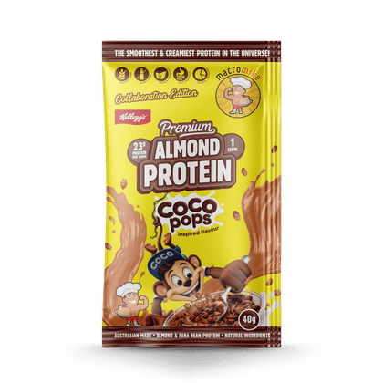 Macro Mike x Kellogg's Coco Pops Premium Almond Protein (40g Sachet)