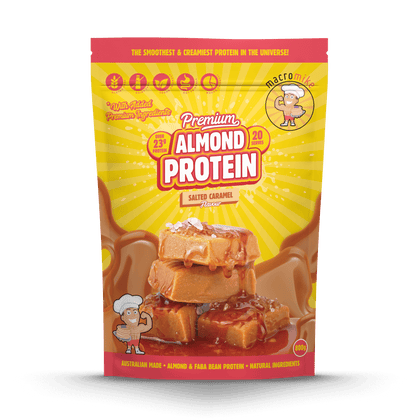 Salted Caramel Premium Almond Protein (800g Bag)