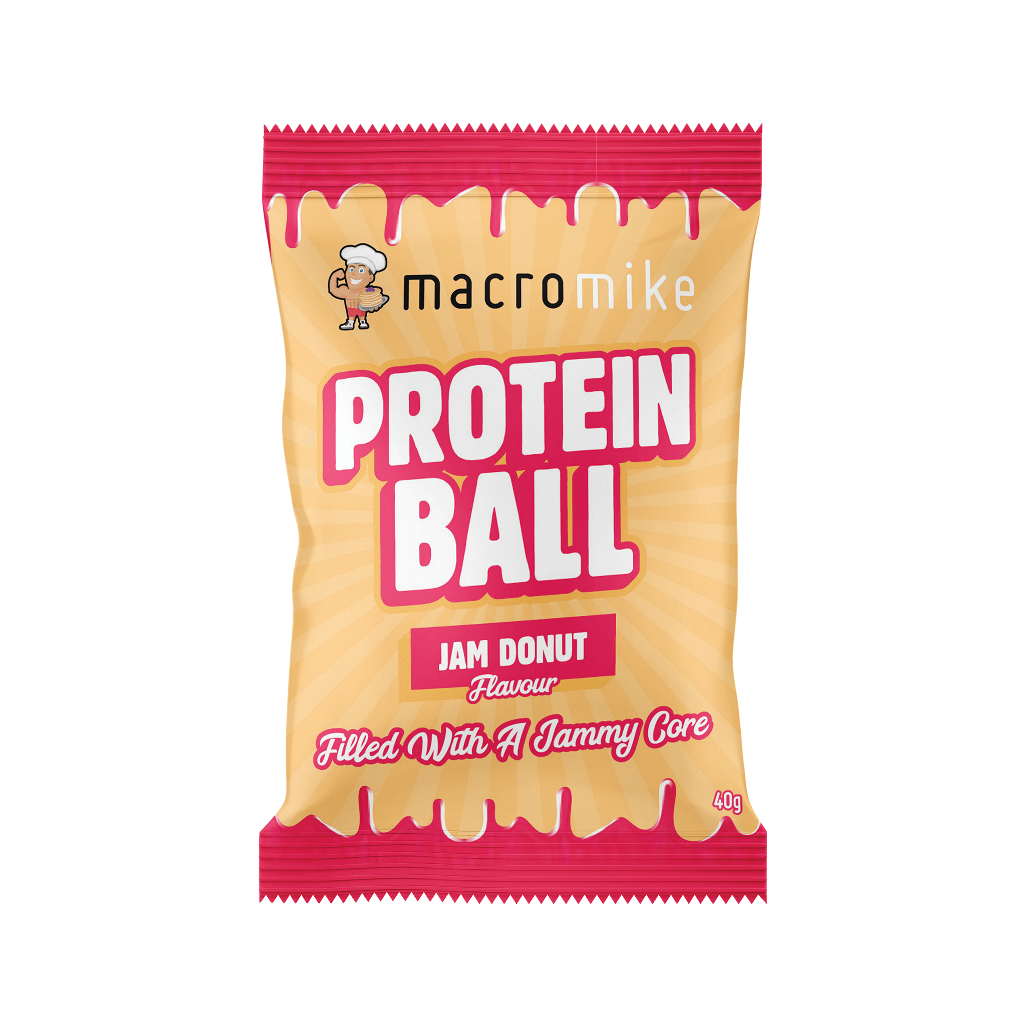 Jam Donut Protein Ball (1 x 40g)
