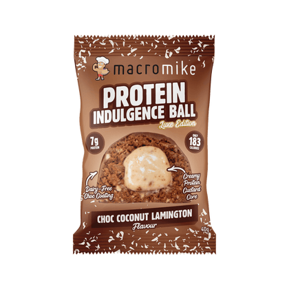 Choc Coconut Lamington Protein Indulgence Ball (1 x 40g)