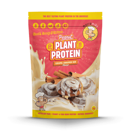Caramel Cinnamon Bun Peanut Butter Protein (1kg Bag)