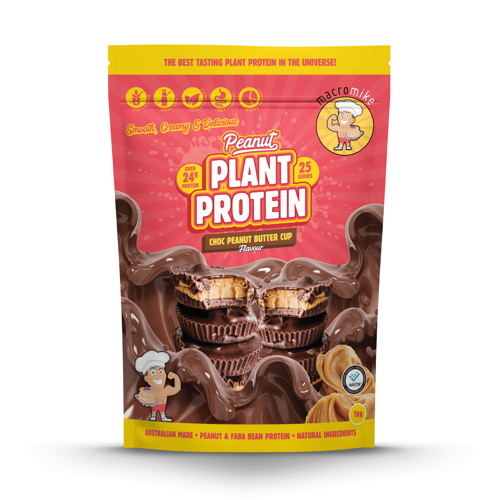 Chocolate Peanut Butter Cup Protein (1kg Bag)
