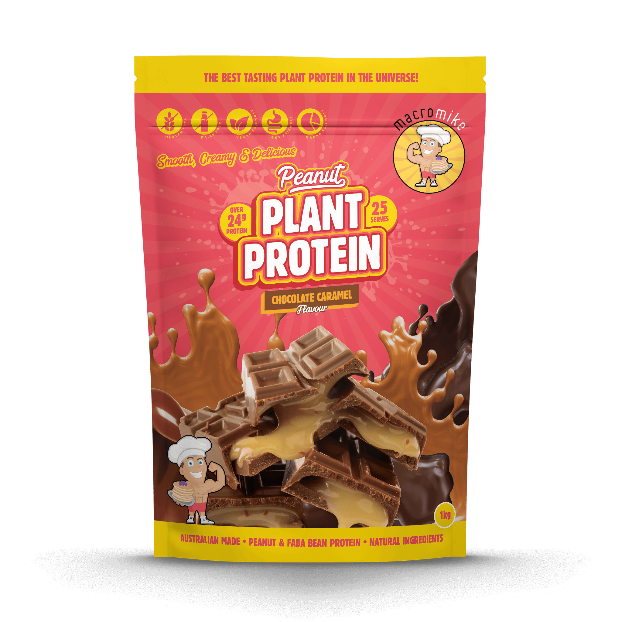 Chocolate Caramel Peanut Butter Protein (1kg Bag)