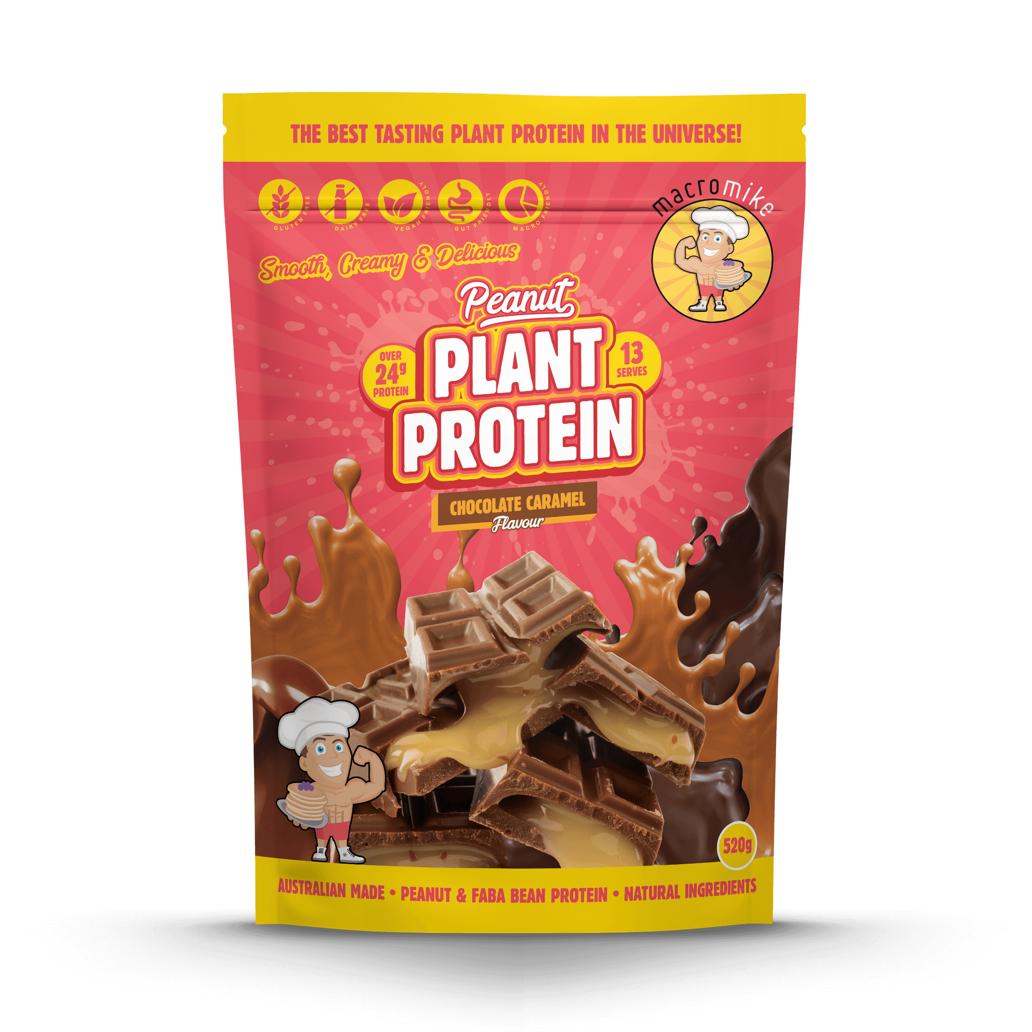 Chocolate Caramel Peanut Butter Protein (520g Bag)