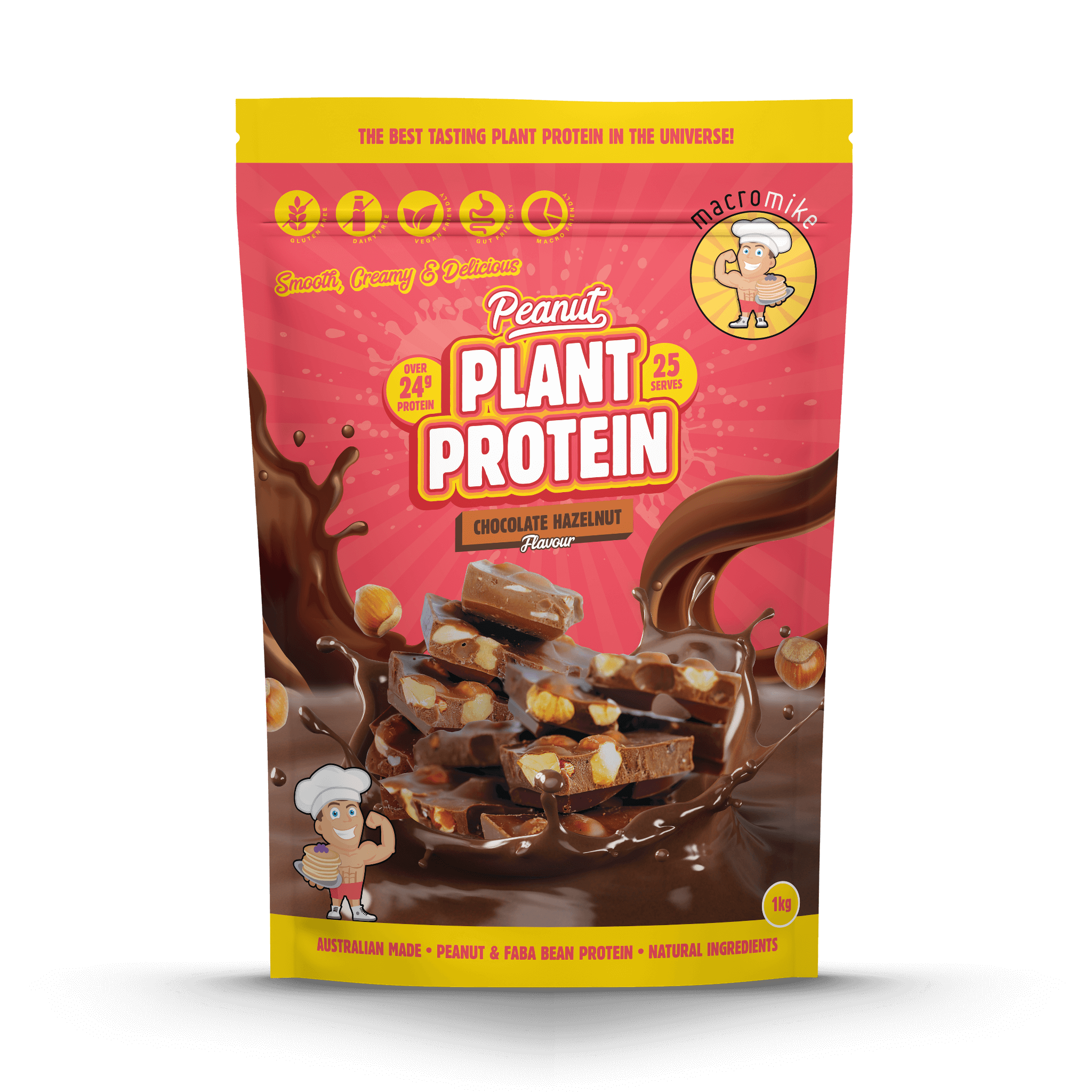 Chocolate Hazelnut Peanut Butter Protein (1kg Bag)
