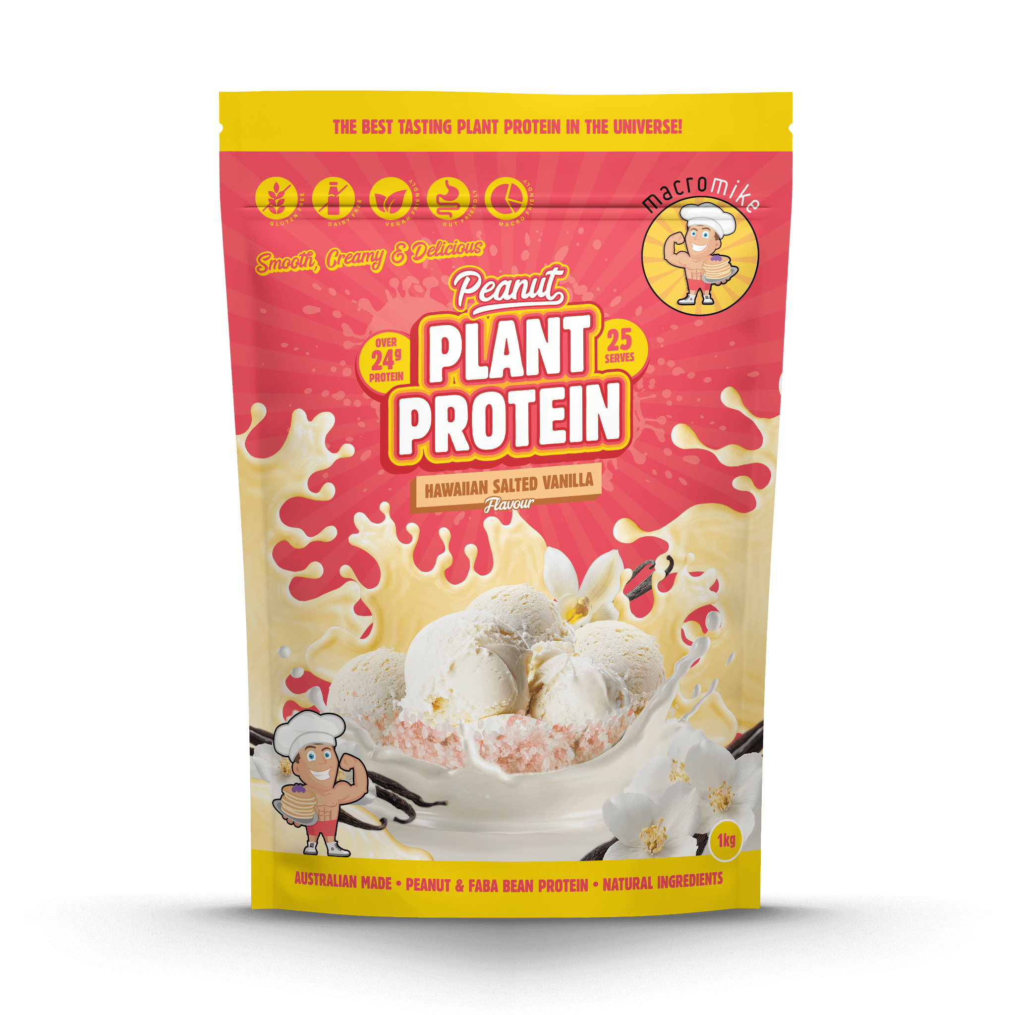 Hawaiian Salted Vanilla Peanut Butter Protein (1kg Bag)