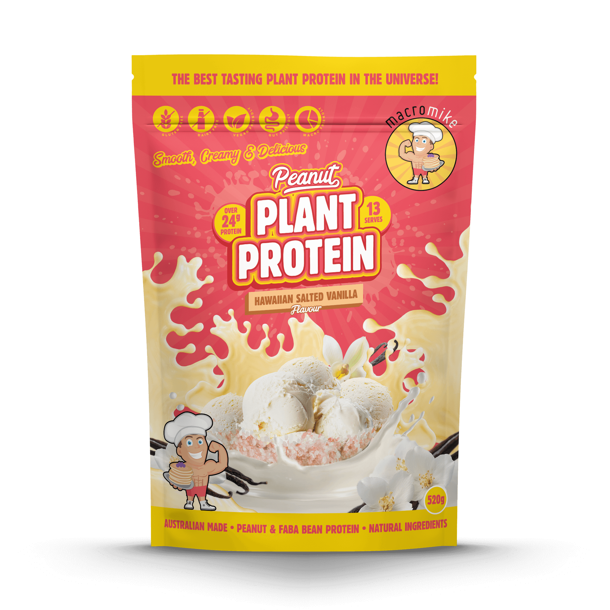 Hawaiian Salted Vanilla Peanut Butter Protein (520g Bag)