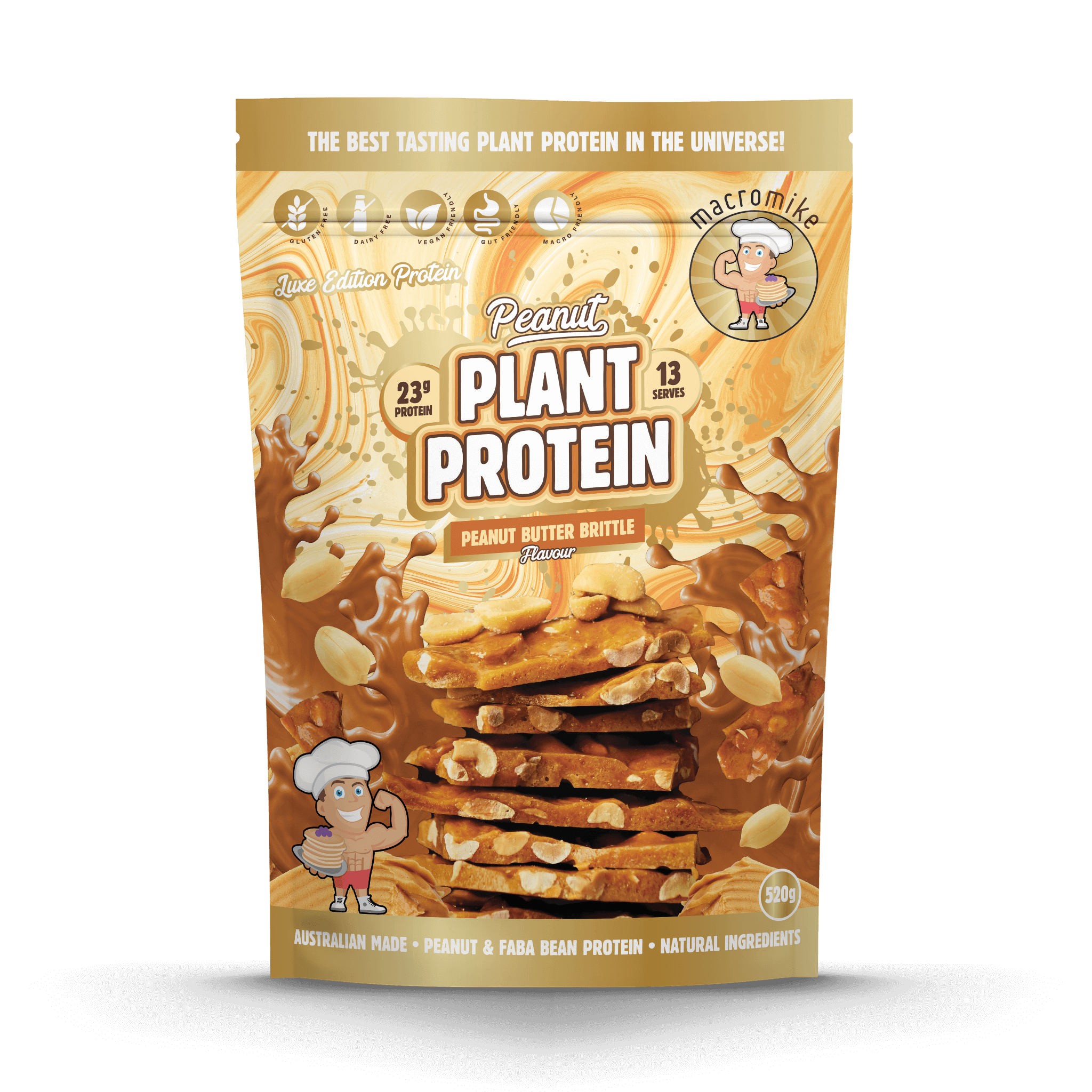 Peanut Butter Brittle Peanut Butter Protein (520g Bag)