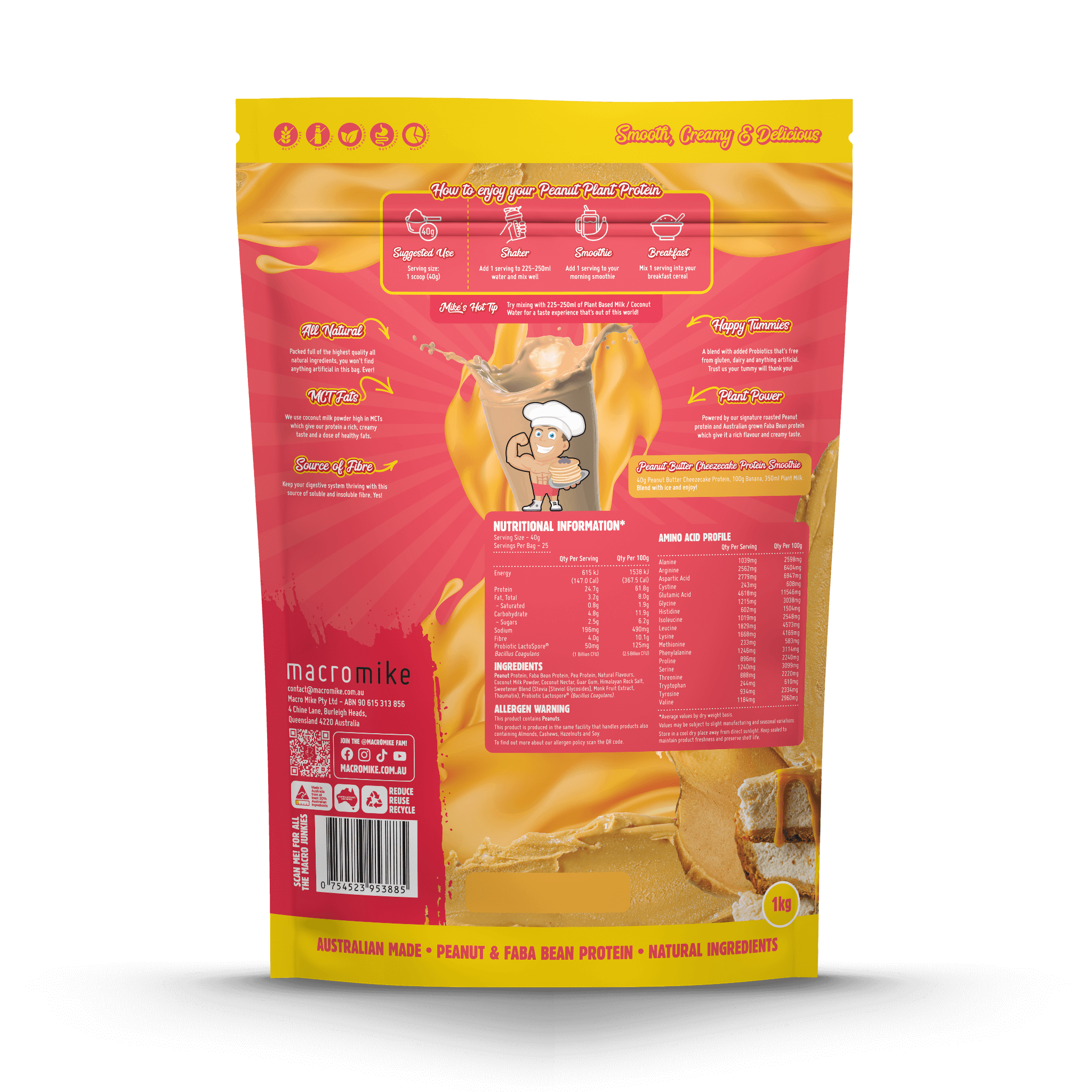 Peanut Butter Cheezecake Protein (1kg Bag)