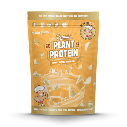 White Choc Peanut Butter Peanut Protein (520g Bag)