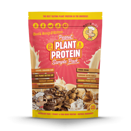 Peanut Plant Protein Sample Pack - 8 x 40g Sample Sachets