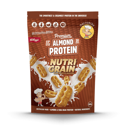 Macro Mike x Kellogg's® Nutri-Grain Premium Almond Protein