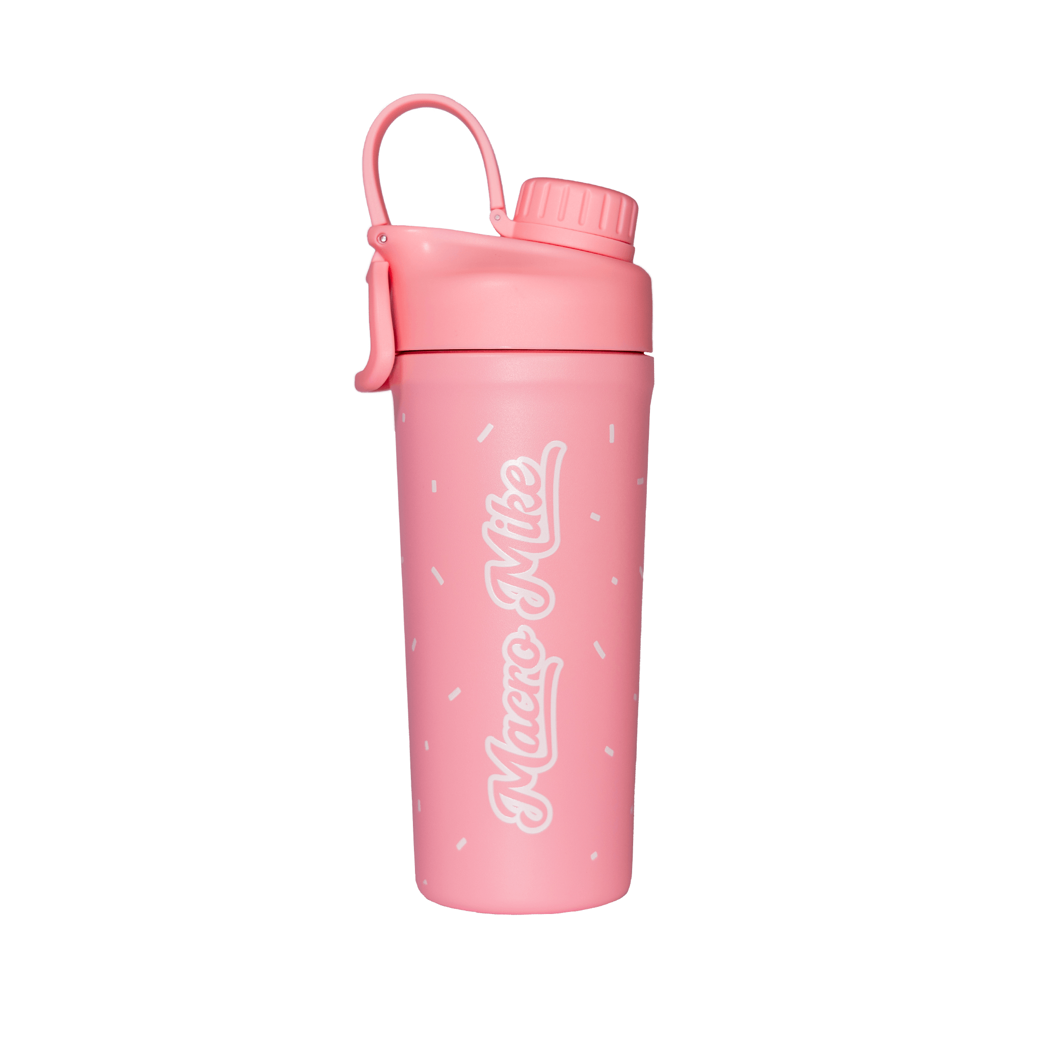 Limited Ed Insulated Steel Pink Protein Shaker