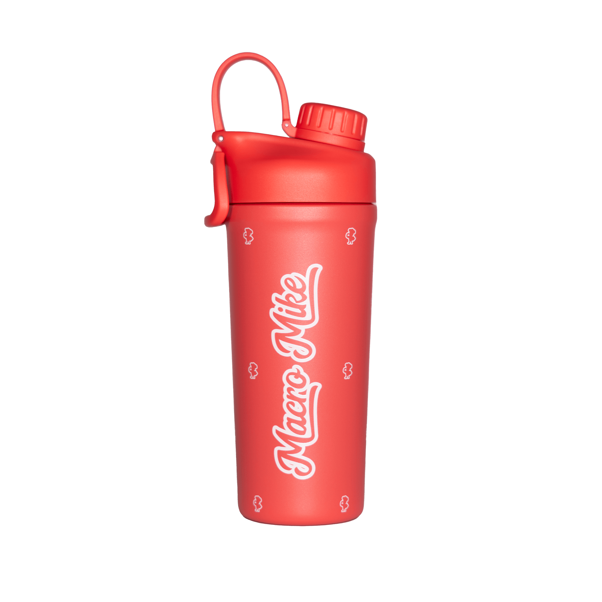 Limited Ed Insulated Steel Red Protein Shaker