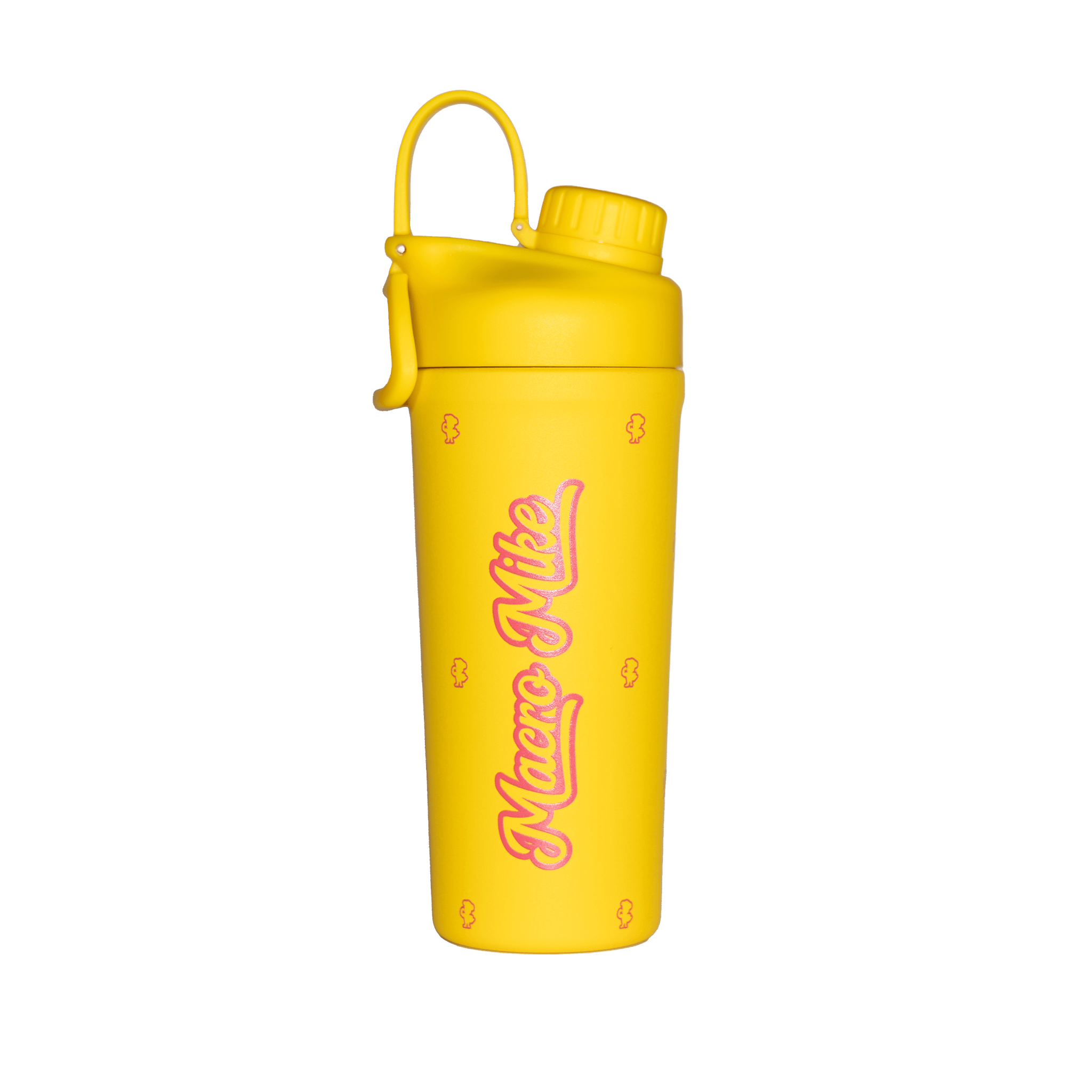 Limited Ed Insulated Steel Yellow Protein Shaker