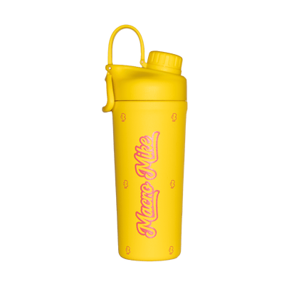 Limited Ed Insulated Steel Yellow Protein Shaker