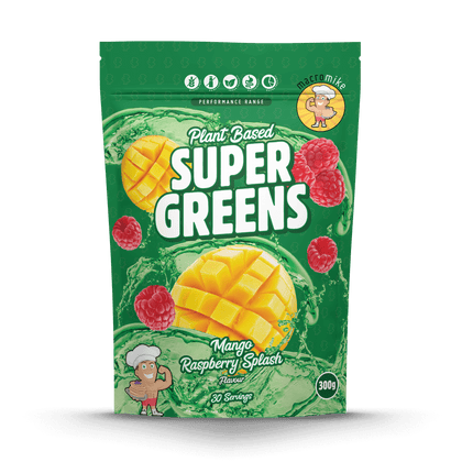 Mango Raspberry Splash Super Greens (300g Bag)