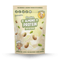 White Choc Pistachio Premium Almond Protein (400g Bag)