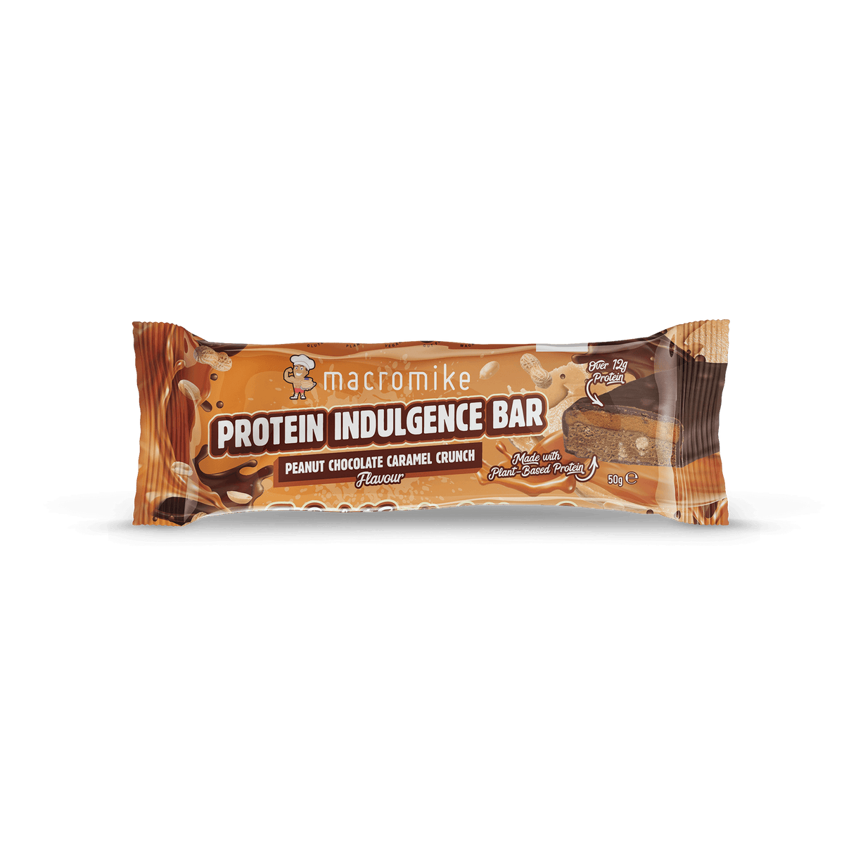 Peanut Chocolate Caramel Crunch Protein Indulgence Bar (1 x 50g)