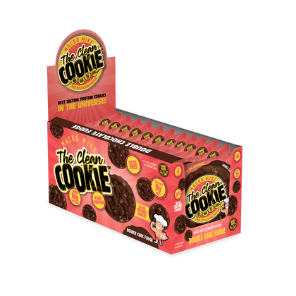 The Clean Cookie - Double Choc Fudge - (Box of 12 x 60g)