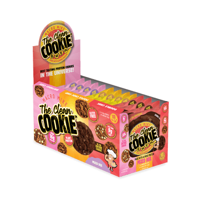 The Clean Cookie - Mixed Box - (Box of 12 x 60g)