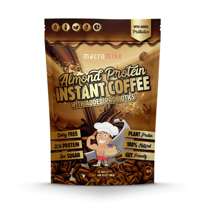 Almond Protein Probiotic Instant Coffee (300g Bag)