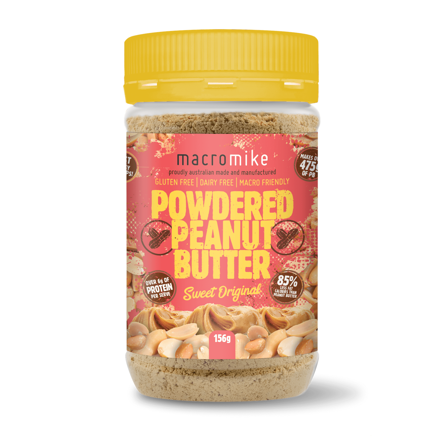 Sweet Original Powdered Peanut Butter (156g Jar)