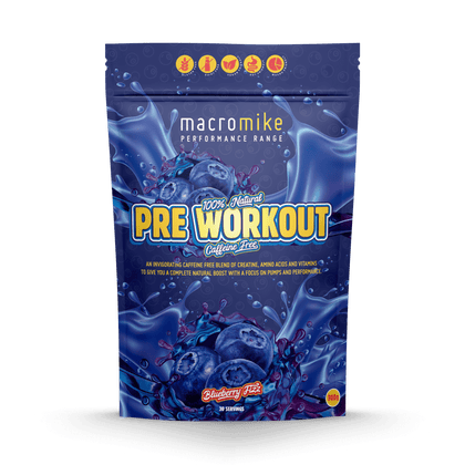 Blueberry Fizz Caffeine Free Pre-Workout (300g Bag)