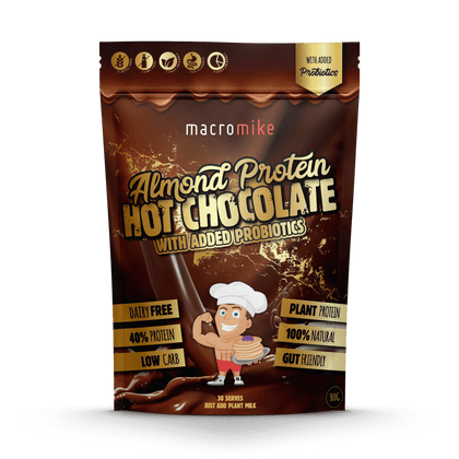 Almond Protein Probiotic Hot Chocolate (300g Bag)