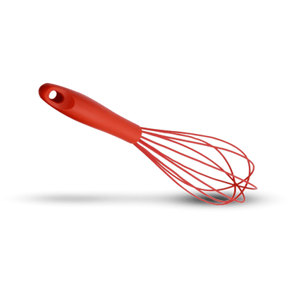 Non-Stick Macro Mike Red Silicone Whisk